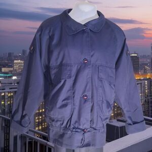 Whimsygoth Cargo Jacket, Mulberry Street, Size Large, Carge And Slit Pocket...